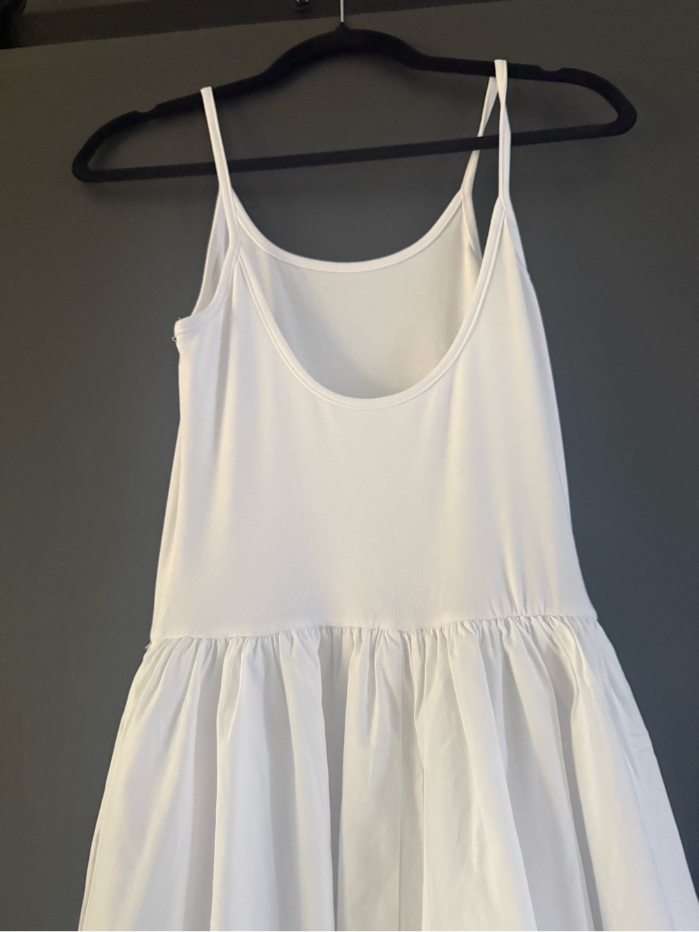 Patchwork Pockets Cotton Cami Midi Dress - Small - Picture 12 of 14
